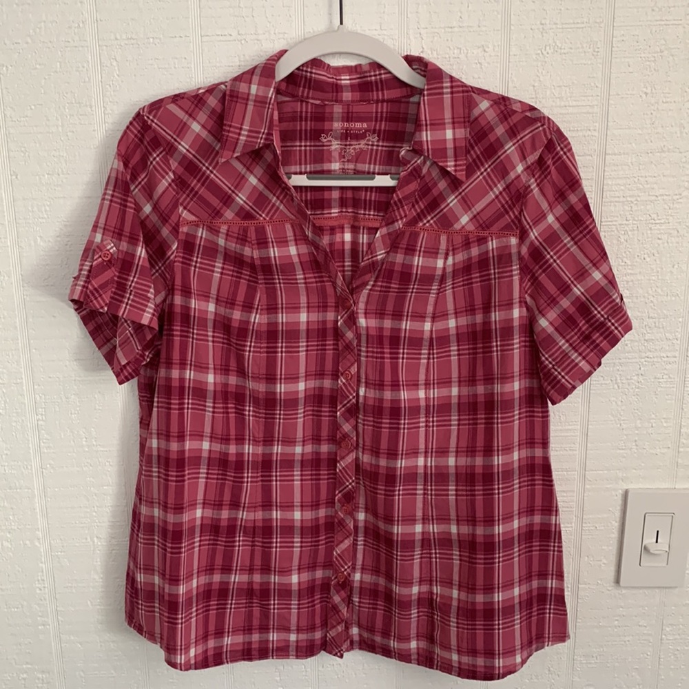 ⭐️Women’s Sonoma V-Neck Short Sleeve Size L